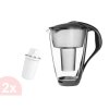 Dafi Crystal classic filtrační konvice s LED ukazatelem 2l, grafitová + 2 ks Classic filtry