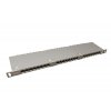 19" patch panel Solarix 24xRJ45 CAT5E STP s vyvazovací lištou 0,5U SX24HD-5E-STP-SL