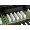 19" ISDN panel Solarix 50 x RJ45 černý 1U SX50-ISDN-BK