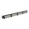 19" patch panel Solarix 24 x RJ45 CAT6 UTP 350 MHz černý 1U SX24-6-UTP-BK