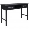 Multidom Konzolový stolík čierny 110x45x76 cm drevený