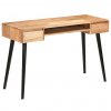 Multidom Písací stôl, masívne akáciové drevo 118x45x76 cm