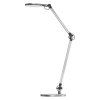 LED stolná lampa KAREN, sivá