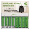 GP nabíjačka batérií Eco E811 + 4× AA 2100 + 4× AAA