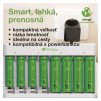 GP nabíjačka batérií Eco E811 + 4× AA 2100 + 4× AAA