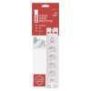 Prepäťová ochrana 900J – 4 zásuvky, 2m, biela