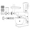 Kuchynský robot G21 Promesso Brown