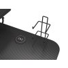 Genesis Holm 300 RGB - herný stôl s RGB podsvietením, 3xUSB 3.0, bezdrôtová nabíjačka mobilov