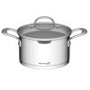 Sada riadu G21 Gourmet Miracle s cedidlom, 9 dielov, nerez / greblon