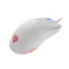 Genesis herná optická myš KRYPTON 750/RGB/8000 DPI/Herná/Optická/8 000 DPI/Drôtová USB/Biela