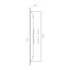 Datacom 19'' rozvádzač pod omietku 4U+2U/150mm plech