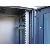 Datacom 19'' rozvádzač 9U/450 mm (sklo) čierny