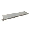 19" patch panel Solarix 24xRJ45 CAT6 STP s vyvazovací lištou 0,5U SX24HD-6-STP-SL