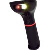 CCD 2D čítačka Virtuos HW-855A, bezdrôtová, základňa, USB, čierna