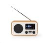 Internetové rádio NEDIS RDIN2000WT, DAB+ a FM, USB, Bluetooth