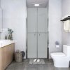 Multidom Sprchové dvere, matné, ESG 86x190 cm
