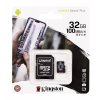 kingston 32gb microsdhc canvas select plus a1 100r cl10 card sd adapter