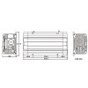 Menič napätia G525B Solarvertech FS1000 12V/230V 1000W + USB, diaľkové ovládanie, čistá sinusovka