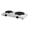 ORAVA VP-91 W Elektrická dvojplatnička s priemerom 155 mm a 185 mm, biela