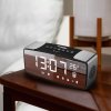 Rádiobudík GreenBlue bluetooth, FM, aux-in, 6 W, teplota, budík, hodiny, batéria 2200 mAh, GB200