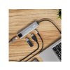 Adapter (HUB) USB typu C na HDMI/2x USB3.0/2x USB typu C/RJ45