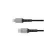 Kábel USB typ C - Lighting C94 MFi 1m čierny Kruger&Matz