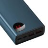 Powerbank Baseus Adaman Metal 20000mAh PD QC 3.0 65W 2xUSB + USB-C + micro USB (modrá)