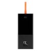 Powerbank Baseus 20000mAh, PD, 2xUSB + USB-C, USB-C kábel, 65W