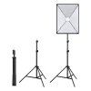 Štúdiový set Puluz softbox 50x70cm, statív, LED žiarovka 1 ks PU5070EU
