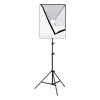 Štúdiový set Puluz softbox 50x70cm, statív, LED žiarovka 1 ks PU5070EU
