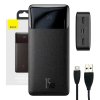 Powerbank Baseus Bipow 20000mAh, 2xUSB, USB-C, 15W (čierna)