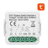 Inteligentný spínací modul ZigBee Avatto N-LZWSM01-2 Bez neutrálu TUYA