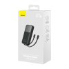 Powerbanka Baseus Comet s káblom USB-C, 10000 mAh, 22,5 W (čierna)
