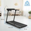 10034943 Capital Sports Infinity Edge, bežecký pás, 1,5 PS, Bluetooth, LED dotykový displej, čierny