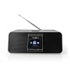 NEDIS RDIN5005BK internetové rádio, DAB+ a FM, USB, Bluetooth