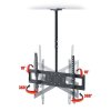 Stropný držiak TV AX OPTICUM CINEMA PLUS pre TV 32" - 70" / 30 kg