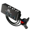 Maclean rozdeľovač zásuviek zapaľovača, voltmeter, 3 zásuvky zapaľovača, 1xQC 3.0, 3xUSB, 6,8A, 1xPD 18W, max. 12