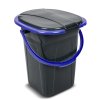 GreenBlue GB320BB čierna a tmavomodrá cestovná toaleta