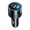 Choetech TC0011 nabíjačka do auta 130W 2x USB C 1x USB A (čierna)