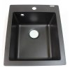 Aquasanita - Helika Simplex 425 Black metallic