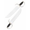 Cold Steel 88BF Butterfly Swords čínske meče v páre 38 cm, drevo, kožené puzdro