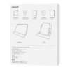 Baseus Minimalist Series IPad PRO 12.9 Magnetické ochranné puzdro (fialové)