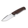 Böker Arbolito 02BA403 BISON 2.0 lovecký nôž 10,5 cm, drevo Guayacan, kožené puzdro