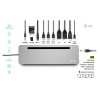 i-tec USB-C Metal Ergonomic 3x 4K Display Docking Station, Power Delivery 100 W