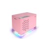 In Win A1 Plus/Mini ITX/Transpar./Ružová/650W/80PLUS Gold
