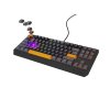 Genesis herná klávesnica THOR 230/TKL/RGB/Outemu Red/Drôtová USB/US layout/Anchor Positive Šedá