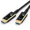 PremiumCord Ultra High Speed ??HDMI 2.1 optický fiber kábel 8K @ 60Hz, pozlátené 15m