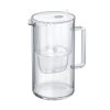 Aquaphor Glass bílá skleněná filtrační konvice + 1 ks filtru Maxfor+ Mg