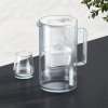 Aquaphor Glass bílá skleněná filtrační konvice + 1 ks filtru Maxfor+ Mg