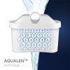 Aquaphor Glass bílá skleněná filtrační konvice + 1 ks filtru Maxfor+ Mg